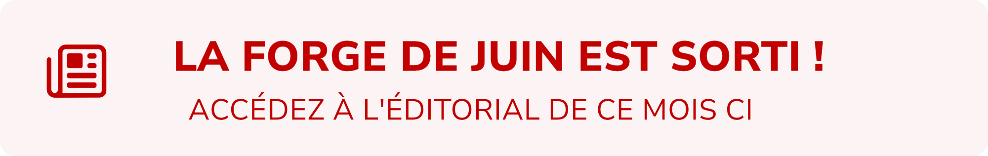 Journal La Forge - juin